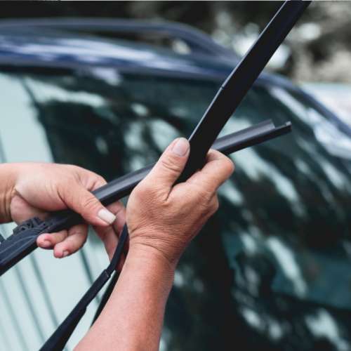 To prepare for bad weather driving, check your wipers regularly